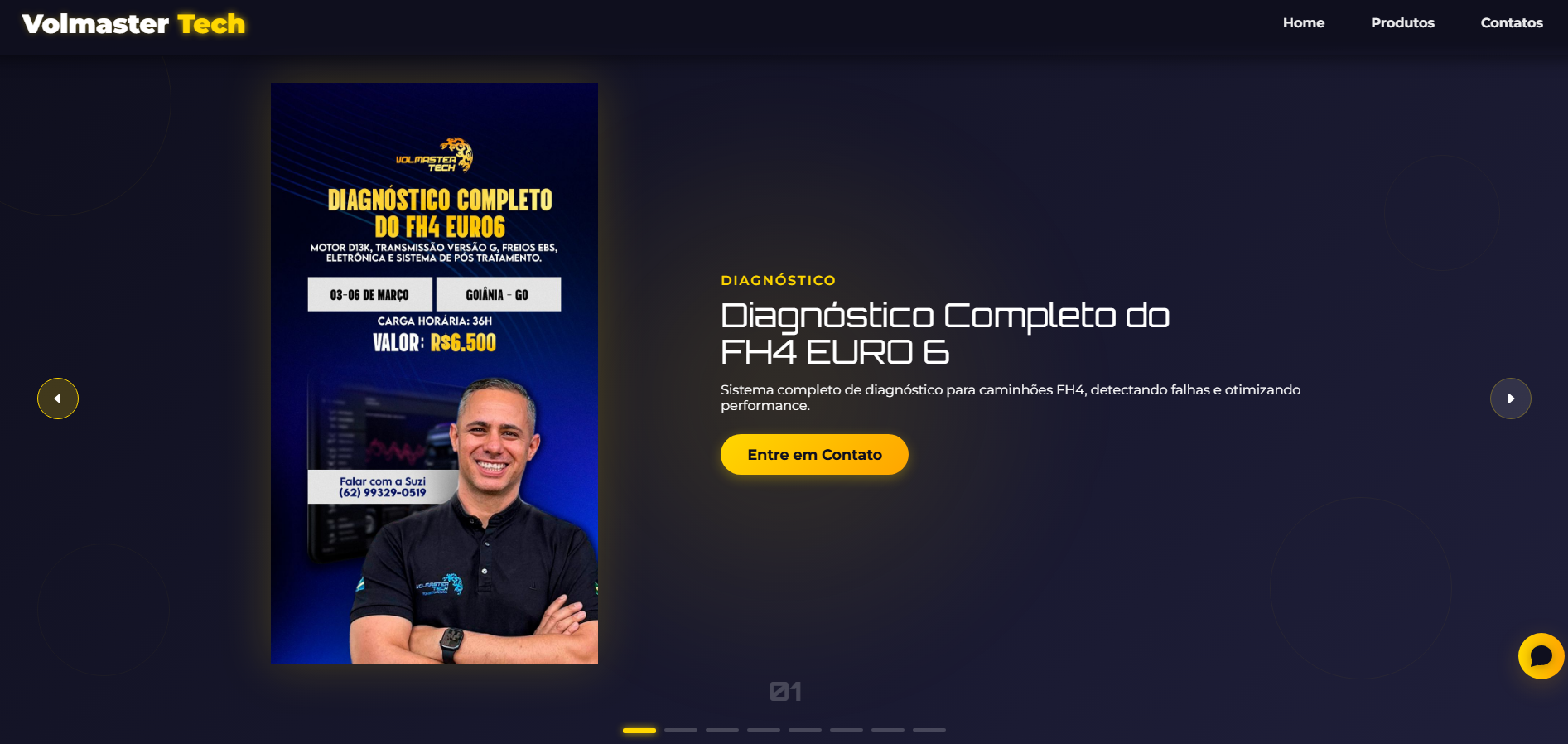 Volmaster Tech - Agenda de Cursos